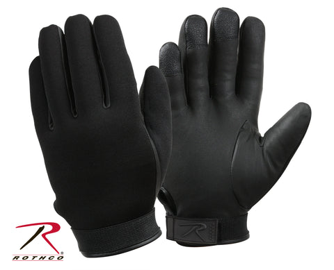 Black Ins. Cold Weather Neoprene Duty Gloves