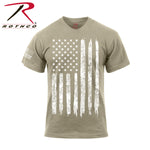 Distressed Flag Athletic Fit T-Shirt