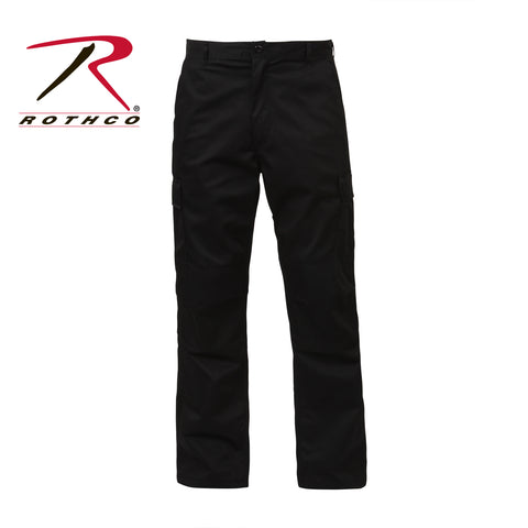 Relaxed Fit Zipper Fly Fatigue Pants